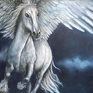 Acrylbild Pegasus